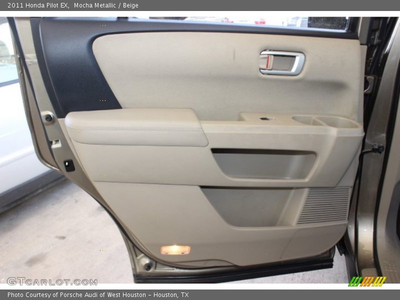 Mocha Metallic / Beige 2011 Honda Pilot EX