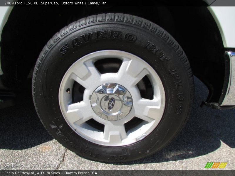 Oxford White / Camel/Tan 2009 Ford F150 XLT SuperCab