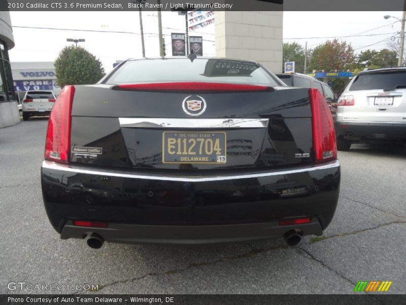 Black Raven / Light Titanium/Ebony 2010 Cadillac CTS 3.6 Premium Sedan