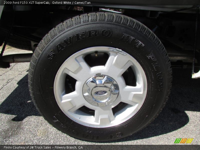 Oxford White / Camel/Tan 2009 Ford F150 XLT SuperCab