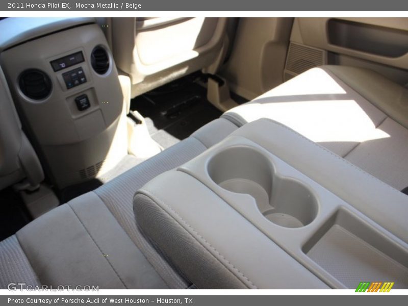 Mocha Metallic / Beige 2011 Honda Pilot EX