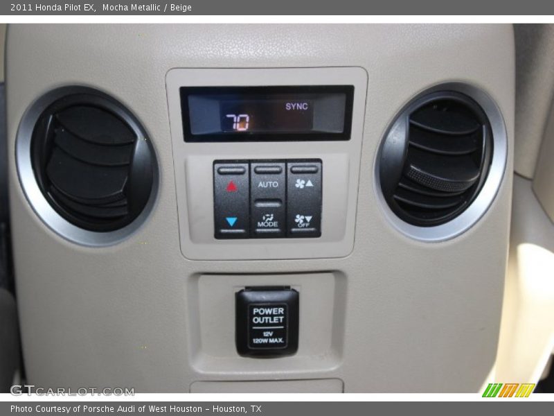 Mocha Metallic / Beige 2011 Honda Pilot EX