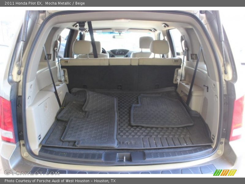 Mocha Metallic / Beige 2011 Honda Pilot EX