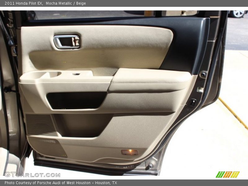 Mocha Metallic / Beige 2011 Honda Pilot EX