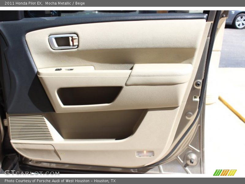 Mocha Metallic / Beige 2011 Honda Pilot EX
