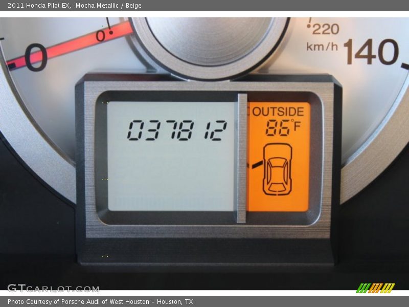 Mocha Metallic / Beige 2011 Honda Pilot EX
