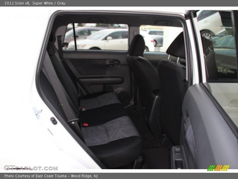 Rear Seat of 2011 xB 