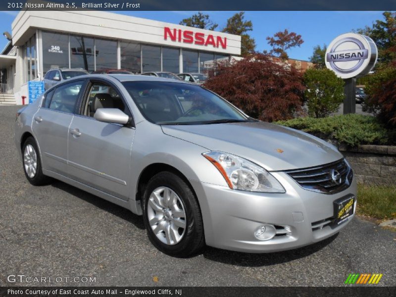 Brilliant Silver / Frost 2012 Nissan Altima 2.5