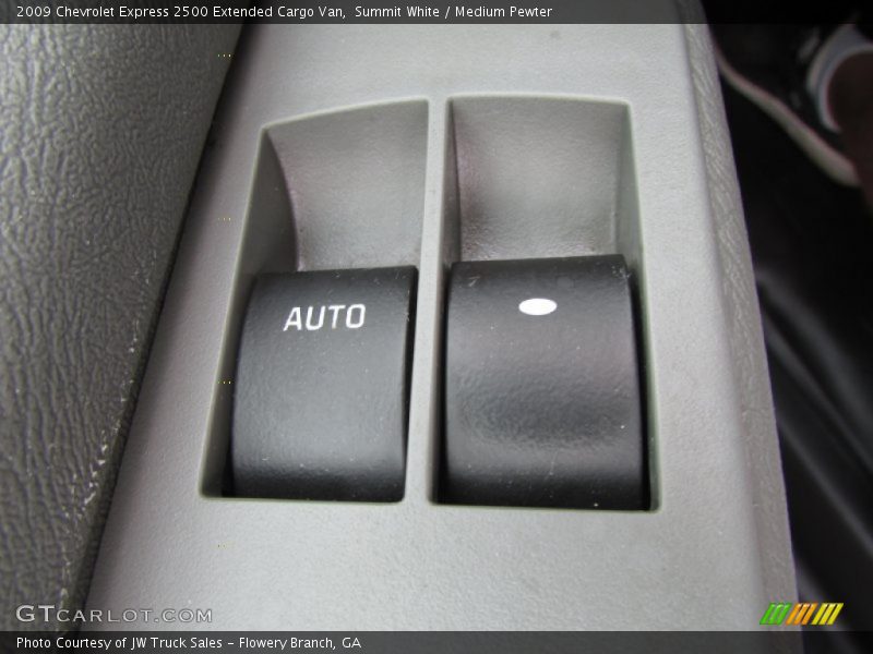 Summit White / Medium Pewter 2009 Chevrolet Express 2500 Extended Cargo Van