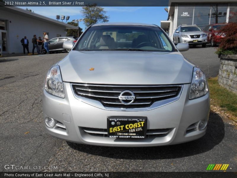 Brilliant Silver / Frost 2012 Nissan Altima 2.5