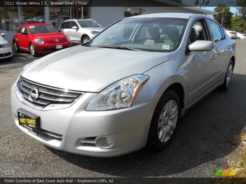 Brilliant Silver / Frost 2012 Nissan Altima 2.5