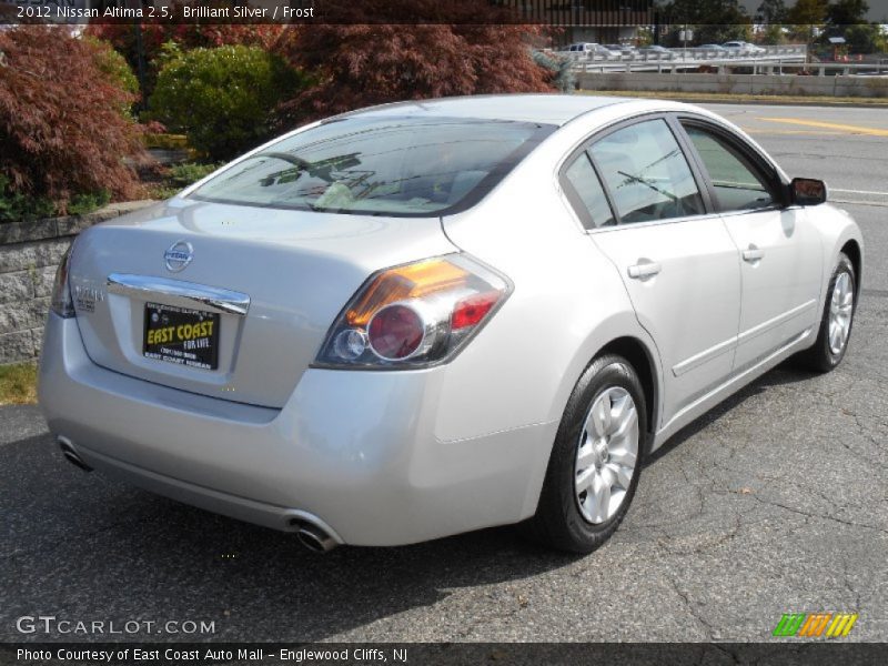 Brilliant Silver / Frost 2012 Nissan Altima 2.5