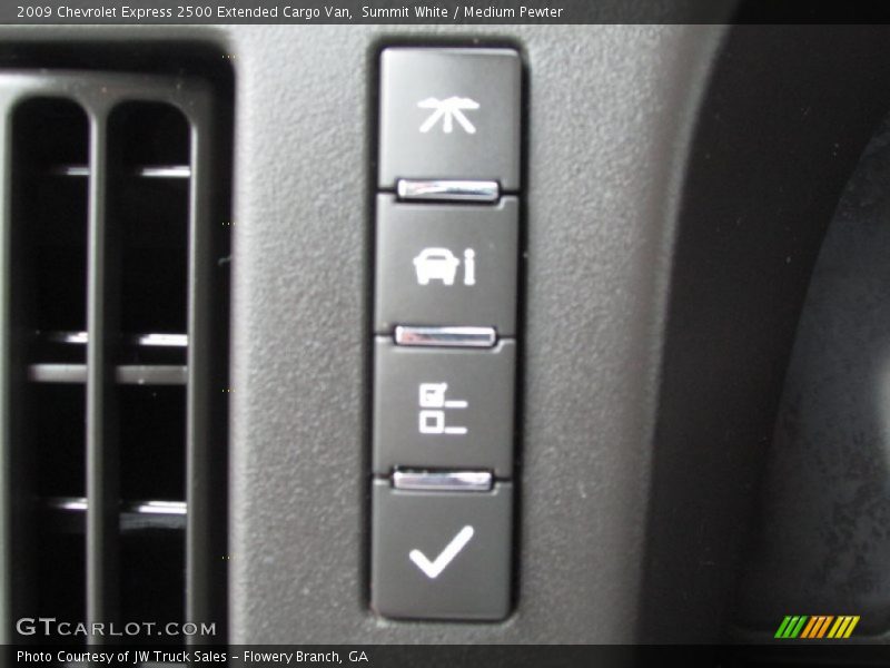 Summit White / Medium Pewter 2009 Chevrolet Express 2500 Extended Cargo Van
