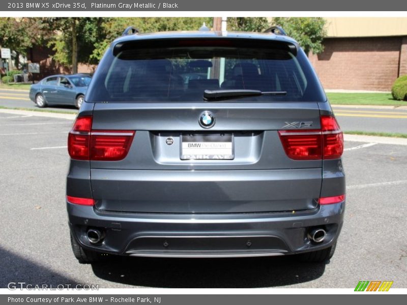 Platinum Gray Metallic / Black 2013 BMW X5 xDrive 35d