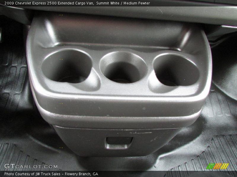 Summit White / Medium Pewter 2009 Chevrolet Express 2500 Extended Cargo Van