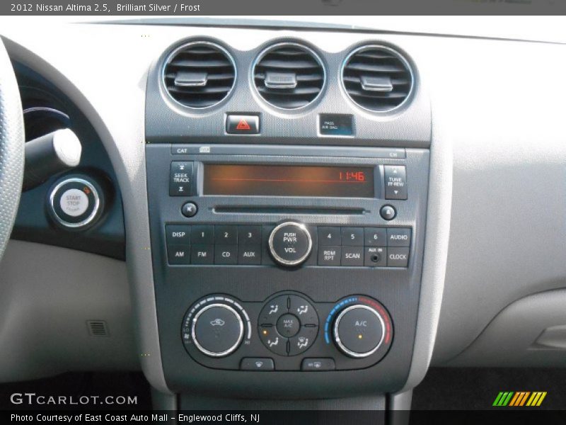 Brilliant Silver / Frost 2012 Nissan Altima 2.5
