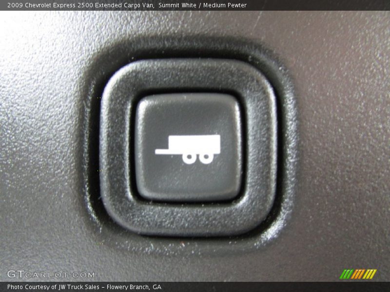 Summit White / Medium Pewter 2009 Chevrolet Express 2500 Extended Cargo Van