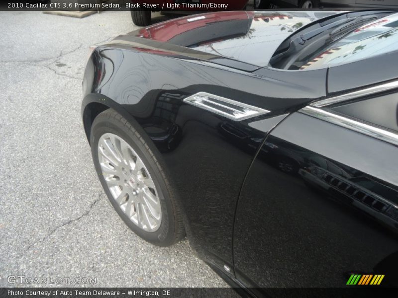 Black Raven / Light Titanium/Ebony 2010 Cadillac CTS 3.6 Premium Sedan