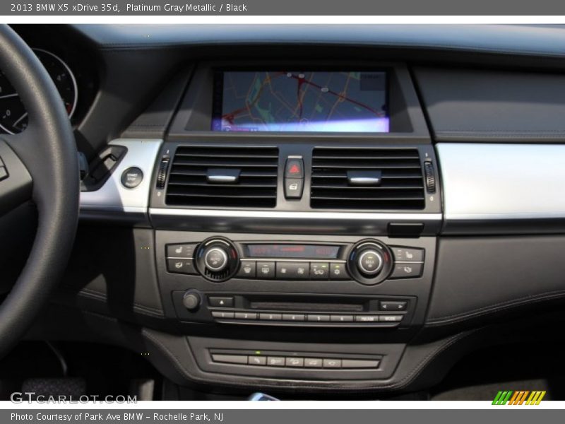 Platinum Gray Metallic / Black 2013 BMW X5 xDrive 35d
