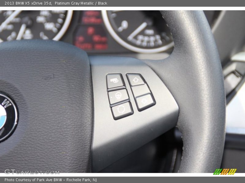 Platinum Gray Metallic / Black 2013 BMW X5 xDrive 35d