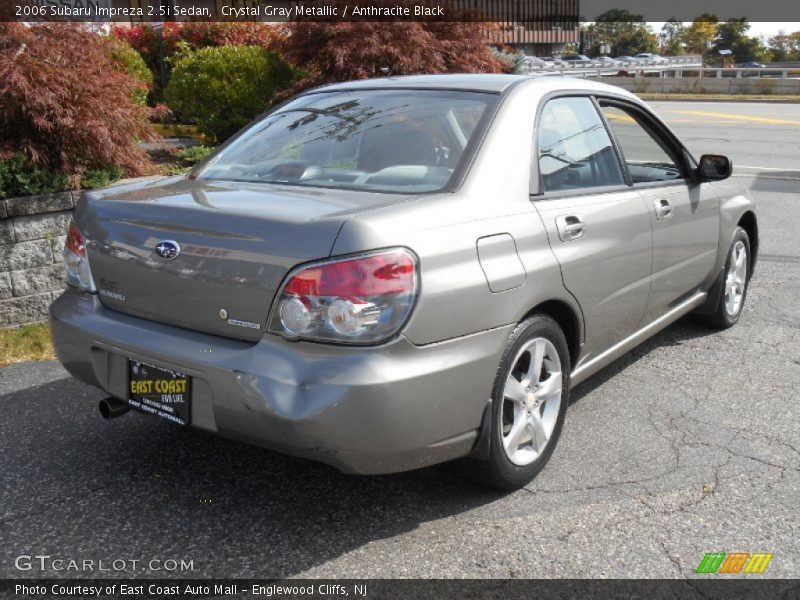 Crystal Gray Metallic / Anthracite Black 2006 Subaru Impreza 2.5i Sedan