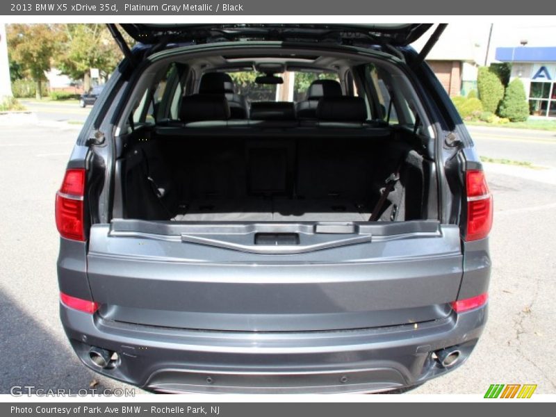 Platinum Gray Metallic / Black 2013 BMW X5 xDrive 35d