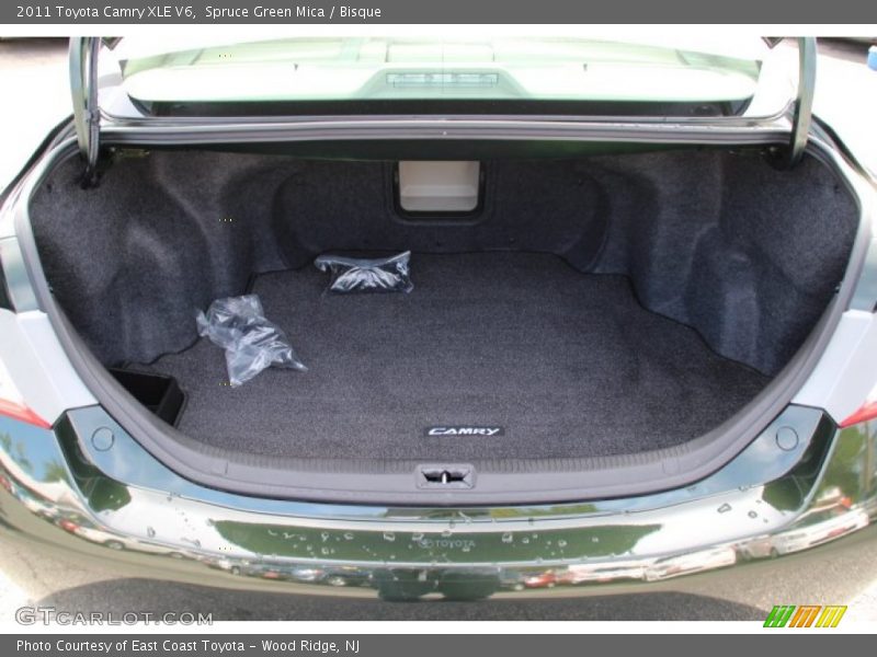 Spruce Green Mica / Bisque 2011 Toyota Camry XLE V6