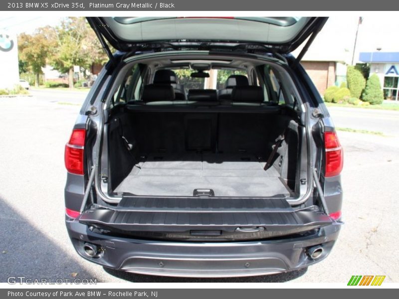Platinum Gray Metallic / Black 2013 BMW X5 xDrive 35d
