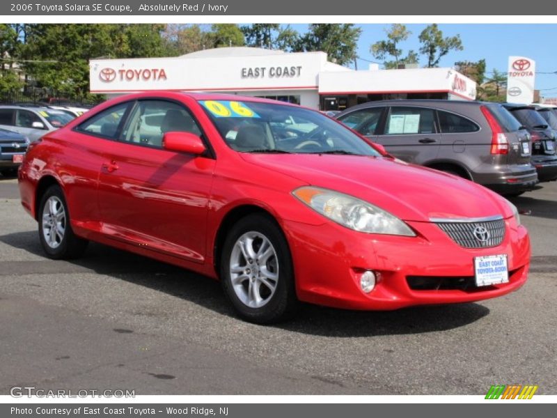 Absolutely Red / Ivory 2006 Toyota Solara SE Coupe