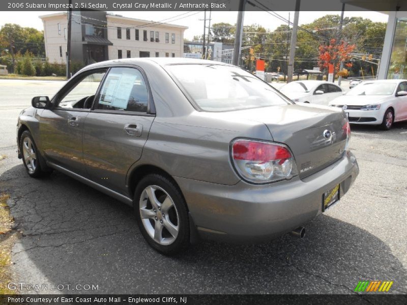 Crystal Gray Metallic / Anthracite Black 2006 Subaru Impreza 2.5i Sedan