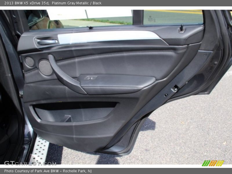 Platinum Gray Metallic / Black 2013 BMW X5 xDrive 35d