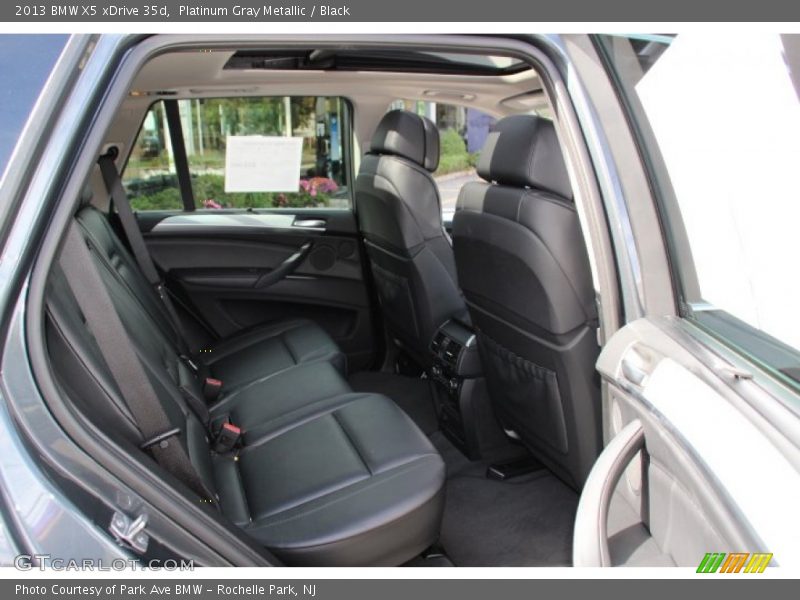 Platinum Gray Metallic / Black 2013 BMW X5 xDrive 35d