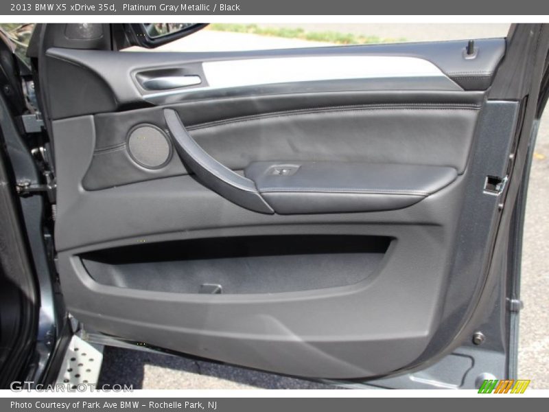 Platinum Gray Metallic / Black 2013 BMW X5 xDrive 35d
