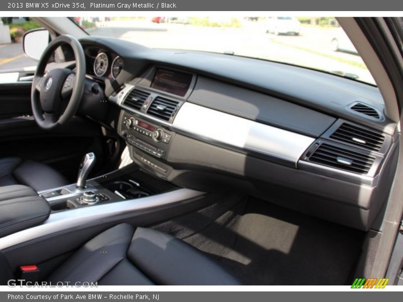 Platinum Gray Metallic / Black 2013 BMW X5 xDrive 35d