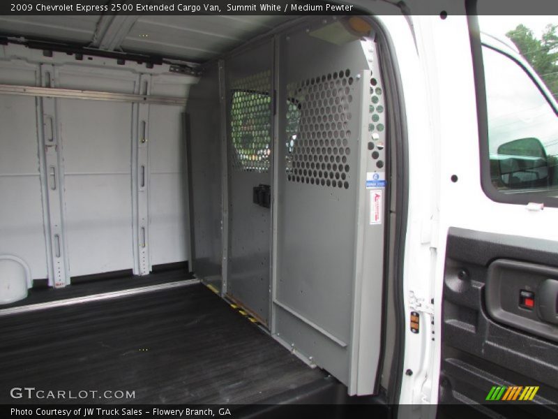 Summit White / Medium Pewter 2009 Chevrolet Express 2500 Extended Cargo Van