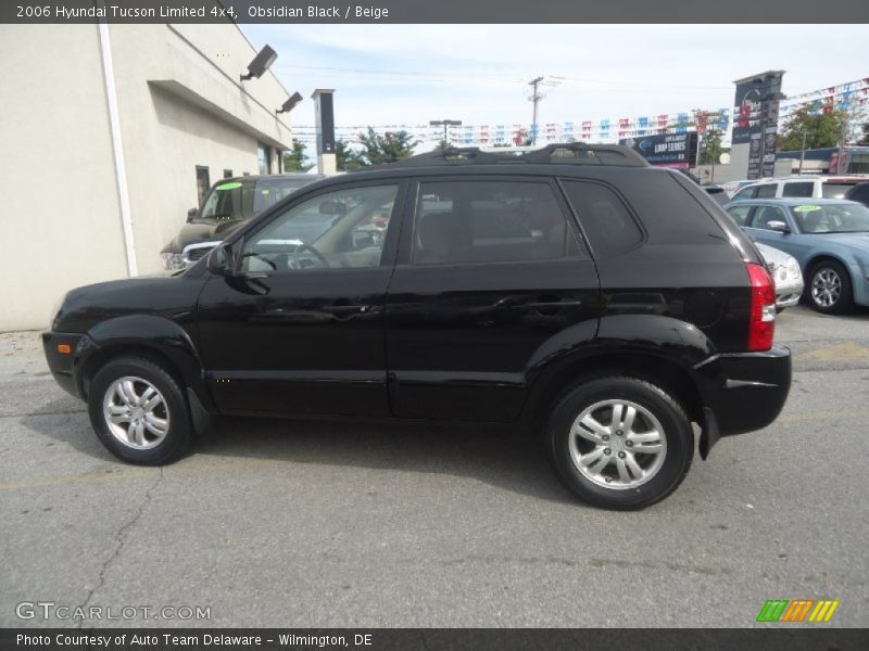 Obsidian Black / Beige 2006 Hyundai Tucson Limited 4x4