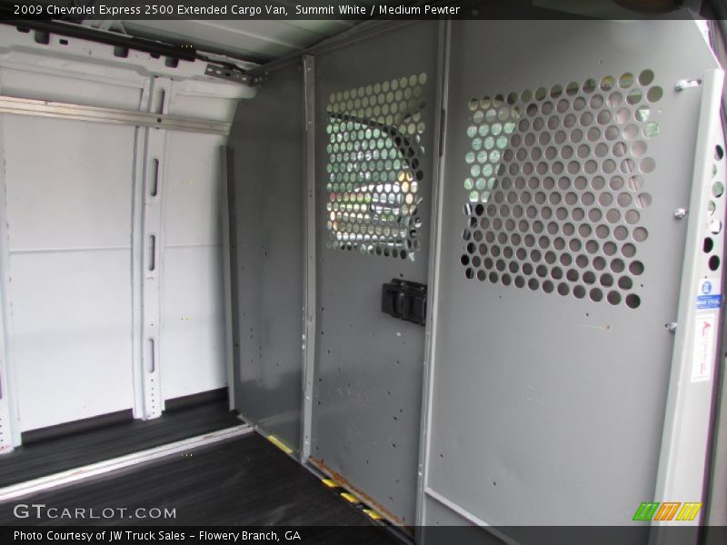 Summit White / Medium Pewter 2009 Chevrolet Express 2500 Extended Cargo Van