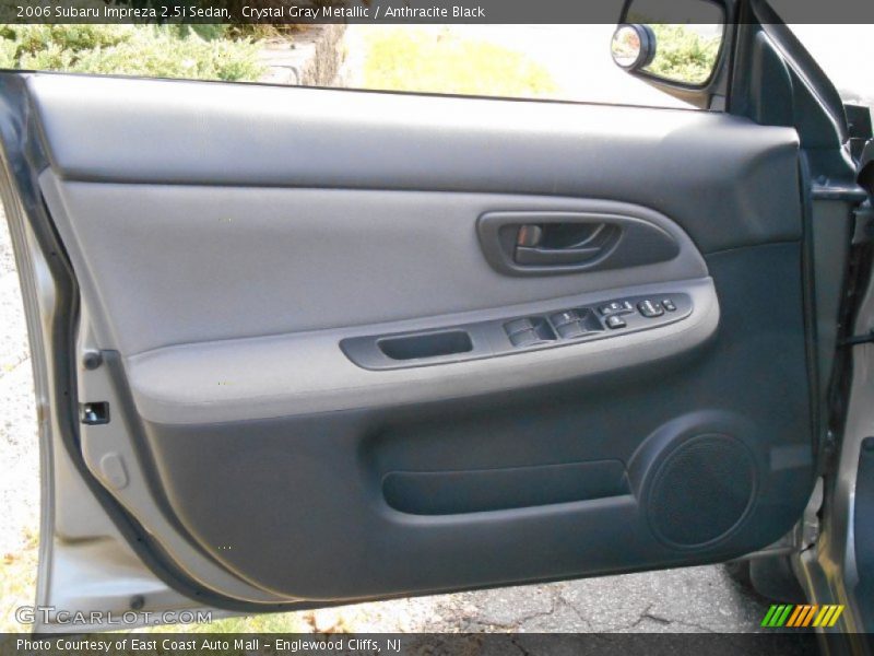 Crystal Gray Metallic / Anthracite Black 2006 Subaru Impreza 2.5i Sedan