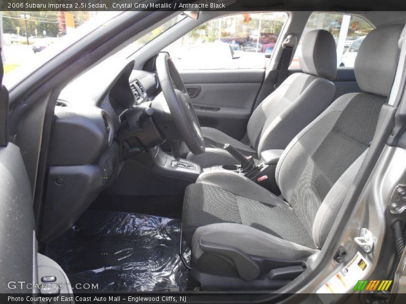 Crystal Gray Metallic / Anthracite Black 2006 Subaru Impreza 2.5i Sedan