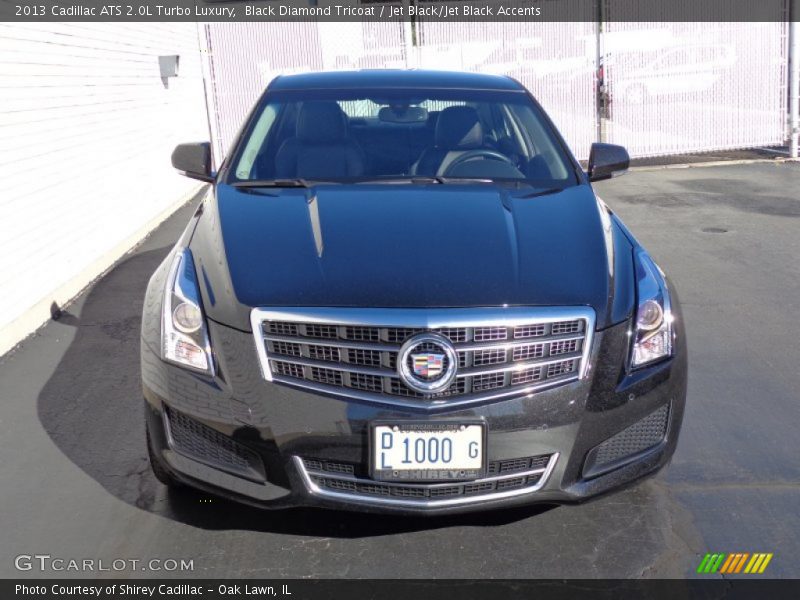 Black Diamond Tricoat / Jet Black/Jet Black Accents 2013 Cadillac ATS 2.0L Turbo Luxury