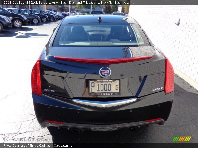 Black Diamond Tricoat / Jet Black/Jet Black Accents 2013 Cadillac ATS 2.0L Turbo Luxury