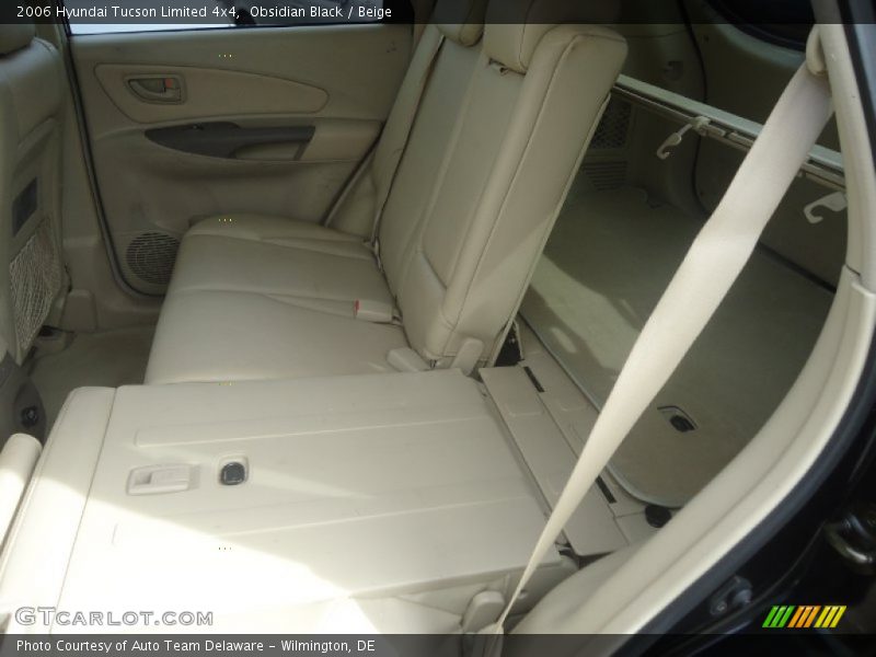 Obsidian Black / Beige 2006 Hyundai Tucson Limited 4x4