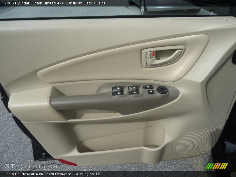 Obsidian Black / Beige 2006 Hyundai Tucson Limited 4x4