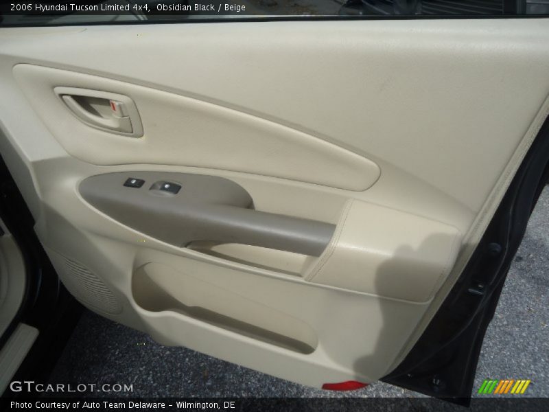 Obsidian Black / Beige 2006 Hyundai Tucson Limited 4x4