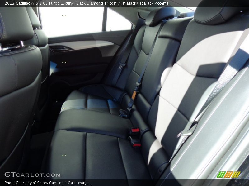 Black Diamond Tricoat / Jet Black/Jet Black Accents 2013 Cadillac ATS 2.0L Turbo Luxury