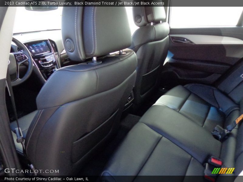 Black Diamond Tricoat / Jet Black/Jet Black Accents 2013 Cadillac ATS 2.0L Turbo Luxury
