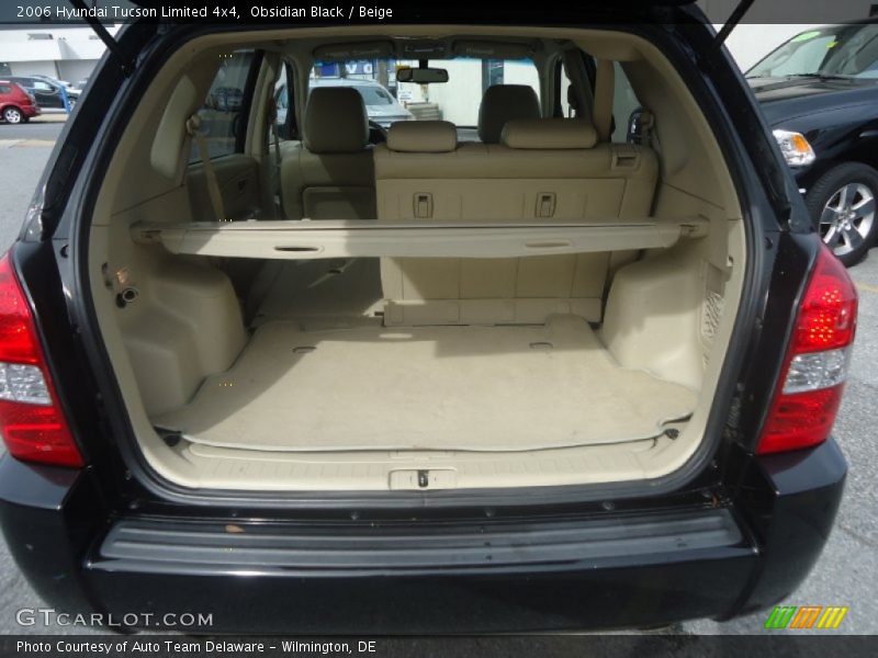 Obsidian Black / Beige 2006 Hyundai Tucson Limited 4x4