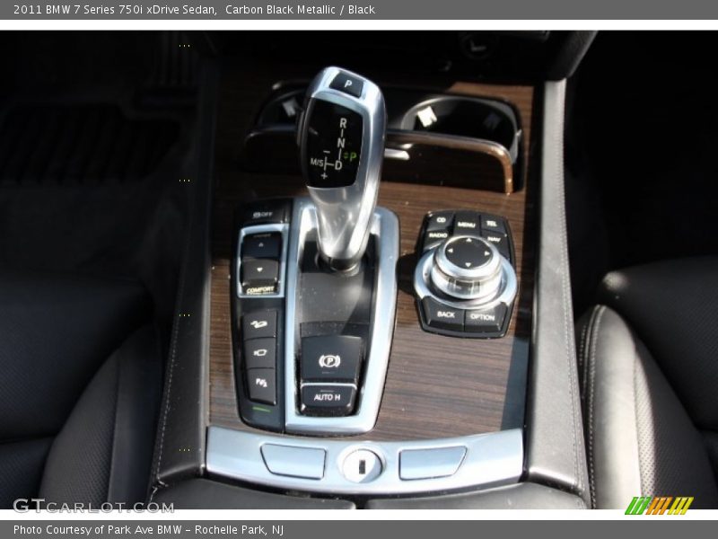 Carbon Black Metallic / Black 2011 BMW 7 Series 750i xDrive Sedan
