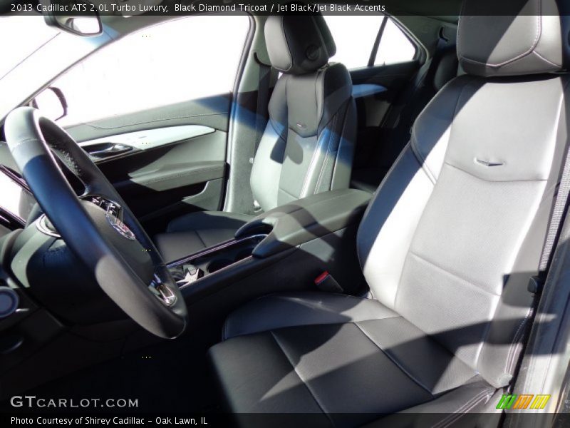 Black Diamond Tricoat / Jet Black/Jet Black Accents 2013 Cadillac ATS 2.0L Turbo Luxury