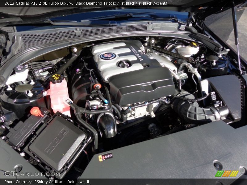 Black Diamond Tricoat / Jet Black/Jet Black Accents 2013 Cadillac ATS 2.0L Turbo Luxury